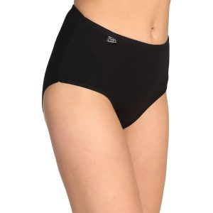 Tutku 5'li Paket Likralı Bato Yüksek Bel Kadın Külot Siyah