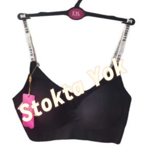 FK680 Görünmez Lazer Kesim Büstiyer Sütyen - M/L, SİYAH