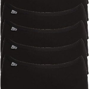 Tutku 6'lı Paket Likralı Bato Yüksek Bel Kadın Külot Siyah